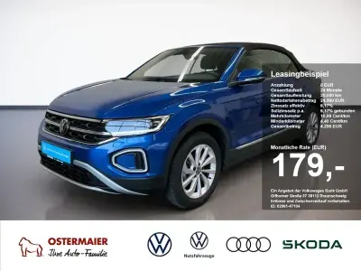 Gebraucht VW T-Roc Cabriolet Style 116 PS (85 kW) 2025 Blau Cabrio