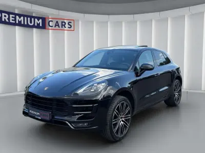 Gebraucht Porsche Macan Turbo Performance Package 441 PS (324 kW) 2017 Schwarz SUV