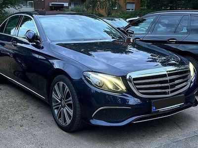 Usata Mercedes E350 Exclusive 258 CV (189 kW) 2016 Blu Berlina
