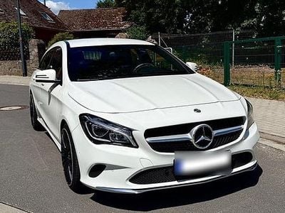 Brugt Mercedes CLA220 2017 Hvid Sedan