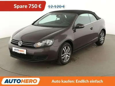 Gebraucht VW Golf Cabriolet 160 PS (117 kW) 2015 Braun Cabrio