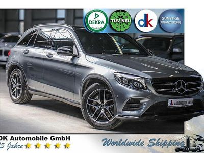 Gebraucht Mercedes GLC350 AMG line 258 PS (189 kW) 2017 Selenitgrau  lack SUV