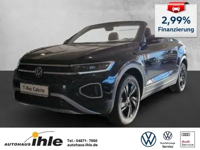 Ny VW T-Roc Cabriolet Style 150 HK (110 kW) 2025 Sort Cabriolet