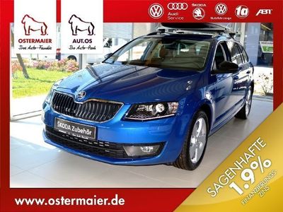 Gebraucht Skoda Octavia Style 150 PS (110 kW) 2016 Blau metallic Kombi