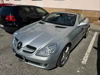 Gebraucht Mercedes SLK200 184 PS (135 kW) 2008 Schwarz Cabrio