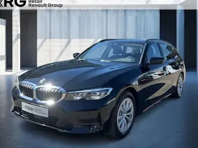 Brugt BMW 320 Sport Line 190 HK (139 kW) 2021 Sort Stationcar