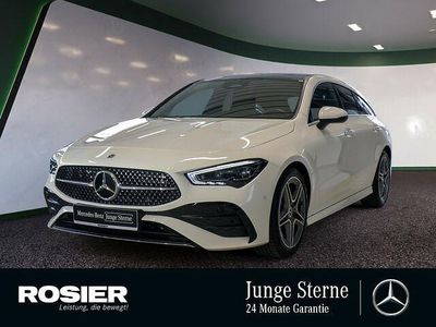 Gebraucht Mercedes CLA200 Shooting Brake AMG 163 PS (119 kW) 2023 Weiss / polarweiß Kombi