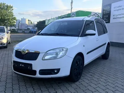 Gebraucht Skoda Roomster Style 105 PS (77 kW) 2007 Weiß Van / Kleinbus