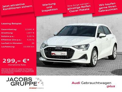 Gletscherweiß metallic Gebraucht 2025 Audi A3 Advanced Plus Limousine | 33.280 € (Guter Preis)