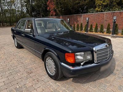 Brugt Mercedes S420 224 HK (164 kW) 1989 Blå Sedan