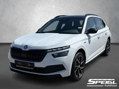 Gebraucht Skoda Kamiq Monte Carlo 150 PS (110 kW) 2023 Moonweiß perleffekt SUV