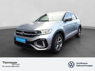 Gebraucht VW T-Roc R-line 110 PS (80 kW) 2023 Silber SUV