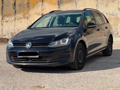 Gebraucht VW Golf VII Comfortline 150 PS (110 kW) 2017 Schwarz Kombi