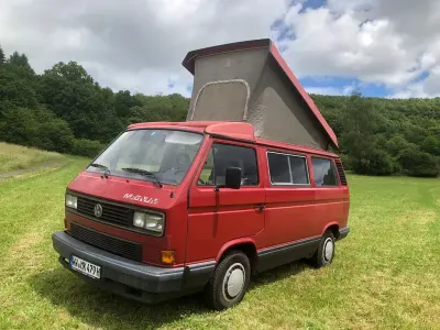 Gebraucht VW T3 69 PS (50 kW) 1988 Rot Van