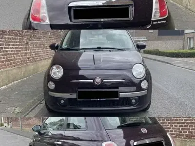 Gebraucht Fiat 500 Lounge 86 PS (63 kW) 2013 Violett Kleinwagen