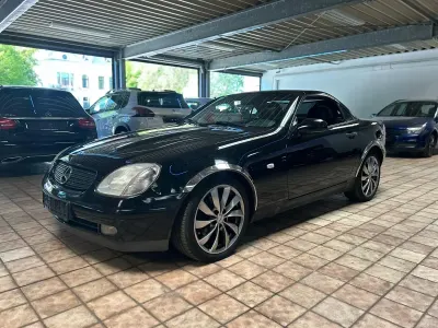 Gebraucht Mercedes SLK200 136 PS (100 kW) 1998 Schwarz Cabrio