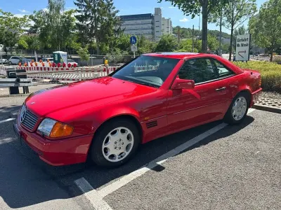Gebraucht Mercedes SL500 320 PS (235 kW) 1992 Rot Cabrio