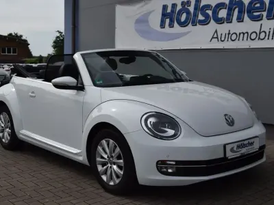 Gebraucht VW Beetle Design 105 PS (77 kW) 2014 Weiß Kleinwagen
