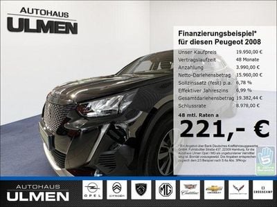 Schwarz Gebraucht 2023 Peugeot e-2008 SUV | 19.950 € (Fairer Preis)