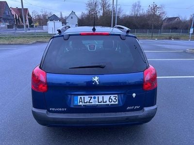 Gebraucht Peugeot 207 90 PS (66 kW) 2009 Blau Kombi