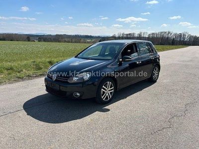 Usata VW Golf VI Comfortline 122 CV (89 kW) 2009 Nero Utilitaria