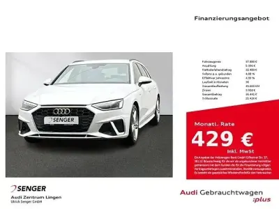 Brugt Audi A4 S-Line 204 HK (150 kW) 2023 Hvid Stationcar