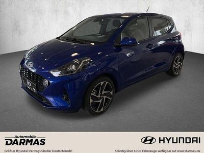 Gebraucht Hyundai i10 Edition 30+ 67 PS (49 kW) 2022 Blau Kleinwagen