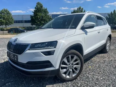 Gebraucht Skoda Karoq Ambiente 150 PS (110 kW) 2022 Weiß SUV
