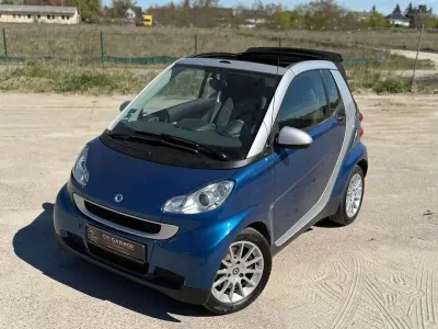 Brugt Smart ForTwo Cabrio 71 HK (52 kW) 2007 Blå Cabriolet