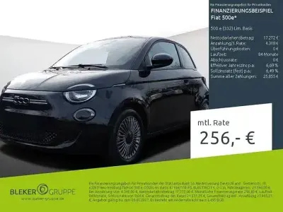 Gebraucht Fiat 500e Basis 86 kW (118 PS) 2024 Schwarz Kleinwagen