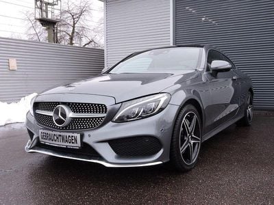 Usata Mercedes C400 AMG 333 CV (244 kW) 2015 Grigio Coupé