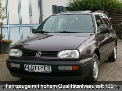 Gebraucht VW Golf III 75 PS (55 kW) 1994 Lc5p dusty mauve perl Limousine