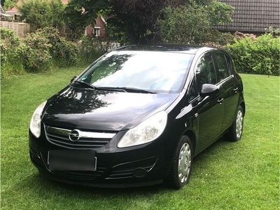 gebraucht Opel Corsa D schwarz 1.0 Liter
