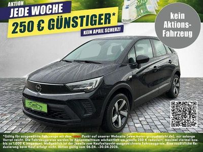 Gebraucht Opel Crossland Edition 131 PS (96 kW) 2021 Schwarz SUV