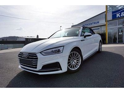 Gebraucht Audi A5 Cabriolet S-Line 190 PS (139 kW) 2019 Weiss Cabrio