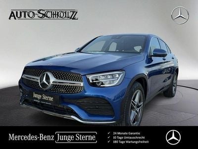 Gebraucht Mercedes GLC300 AMG 258 PS (189 kW) 2022 Blau Coupé