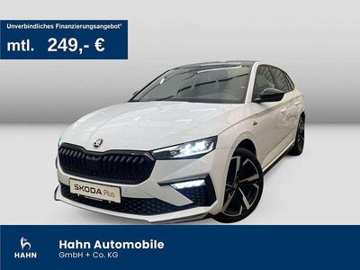 Gebraucht Skoda Scala Monte Carlo 116 PS (85 kW) 2025 Moonweiss metallic Kleinwagen