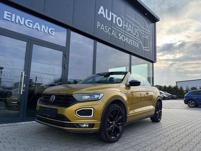 Gebraucht VW T-Roc Cabriolet R-line 150 PS (110 kW) 2022 Kurkumagelb metallic Cabrio