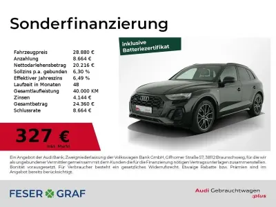 Gebraucht Audi Q5 Ambiente 367 PS (269 kW) 2022 Mythosschwarz metallic SUV