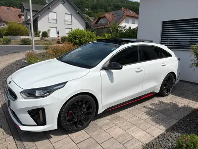 Gebraucht Kia ProCeed GT GT 204 PS (150 kW) 2020 Weiß Kleinwagen