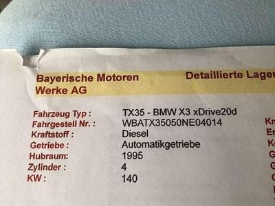 Gebraucht BMW X3 xLine 190 PS (139 kW) 2019 Schwarz SUV