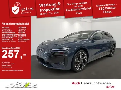 Gebraucht Audi A6 e-tron Sport 314 kW (428 PS) 2025 Plasmablau metallic Kombi