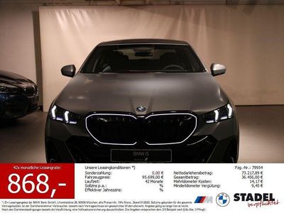 Neu BMW i5 M Sport 250 kW (340 PS) 2025 Bmw individual frozen pure gre Limousine