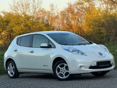 Brugt Nissan Leaf Tekna 80 kW (109 HK) 2012 Hvid Hatchback
