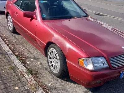 Gebraucht Mercedes SL320 231 PS (169 kW) 1994 Rot Cabrio