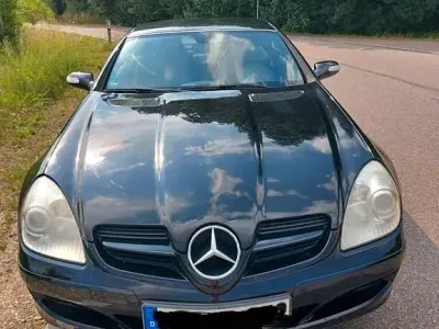 Gebraucht Mercedes SLK200 163 PS (119 kW) 2006 Schwarz Cabrio