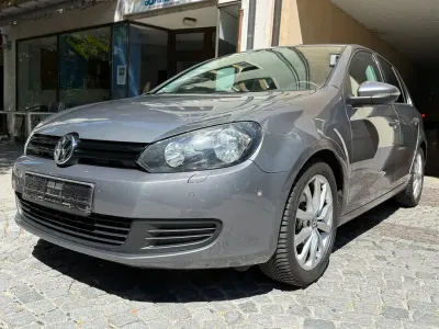 Gebraucht VW Golf VI Trendline 110 PS (80 kW) 2009 Grau Kleinwagen