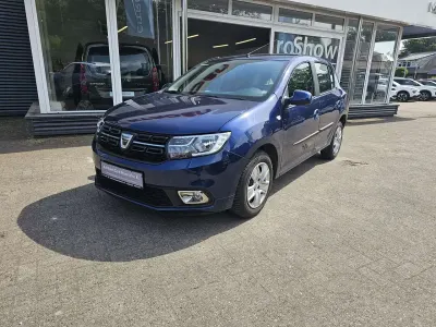 Gebraucht Dacia Sandero Comfort 73 PS (53 kW) 2019 Blau cosmos Kleinwagen