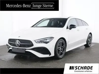 Gebraucht Mercedes CLA200 Shooting Brake AMG line Plus 163 PS (119 kW) 2025 Weiß Kombi