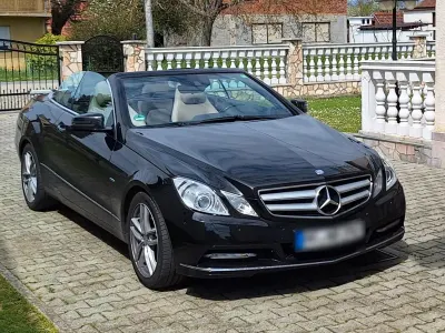 Usata Mercedes E250 2012 Nero Cabrio